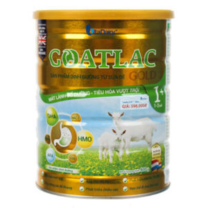 Sữa dê Goatlac Gold 1 - hộp 800g (dành cho trẻ từ 1 - 2 tuổi)