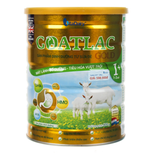 Sữa dê Goatlac Gold 1 - hộp 800g (dành cho trẻ từ 1 - 2 tuổi)