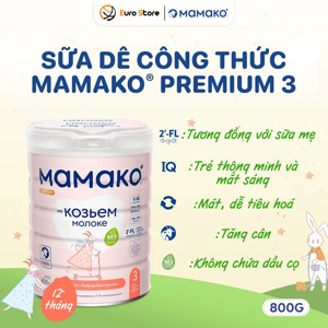 Sữa dê Mamako số 3 800gr