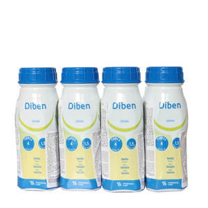 Sữa Diben Drink Vanilla - 200ml, lốc 4 chai