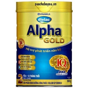 Sữa Dielac Alpha Gold step 2 - 900g (cho trẻ từ 6- 12 tháng tuổi)