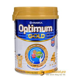 Sữa Dielac Optimum Gold 4 - hộp 900g (dành cho trẻ từ 2-6 tuổi)