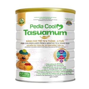 Sữa dinh dưỡng Pedia cool Tasuamum 900g (trẻ từ 6 tháng – 6 tuổi)