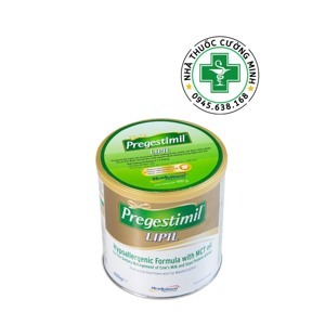 Sữa dinh dưỡng Pregestimil Lipil - hộp 400g (dành cho trẻ dị ứng, kém hấp thu)