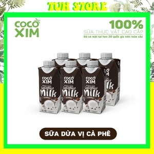 Sữa dừa nguyên chất CoCoXim - Thùng 12 hộp 330ml