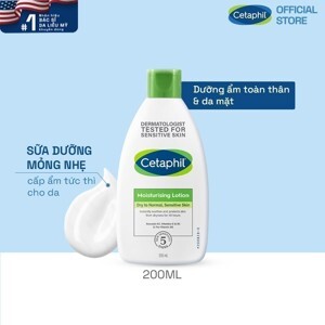 Sữa Dưỡng Ẩm Diu Nhẹ Cetaphil Moisturizing Lotion 200ml