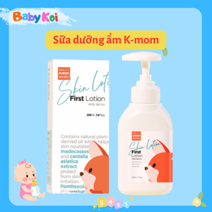 Sữa dưỡng ẩm Jojoba hữu cơ K-Mom có bé 225ml