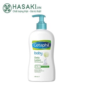 Sữa dưỡng ẩm toàn thân cho bé Cetaphil Baby Daily Lotion 400ml