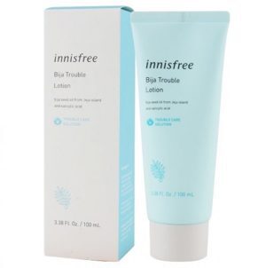 Sữa dưỡng cho da mụn Innisfree Jeju bija Anti-Trouble Lotion 100ml