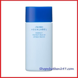 Sữa dưỡng da chống nắng Shiseido Aqualabel Perfect Protect Milk UV SPF 50 PA+++ 45ml