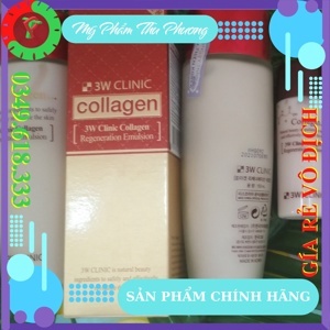 Sữa dưỡng da collagen 3w clinic Collagen Regeneration Emulsion