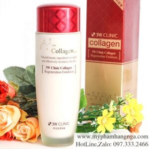 Sữa dưỡng da collagen 3w clinic Collagen Regeneration Emulsion