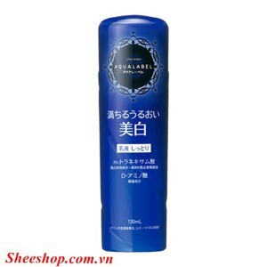 Sữa dưỡng da Shiseido Aqualabel White up Emulsion