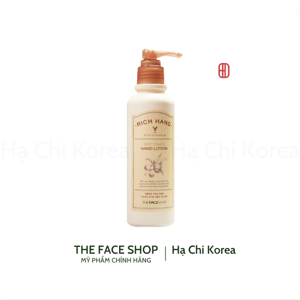 Sữa dưỡng da tay Rich Hand V Soft Touch Hand Lotion