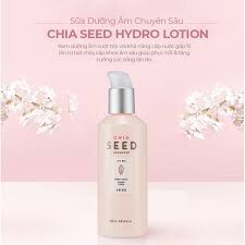 Sữa dưỡng da Thefaceshop Chia Seed Advanced Hydro Lotion 145ml