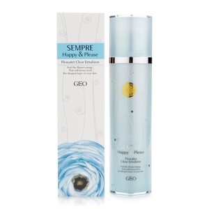 Sữa dưỡng da trị dầu và mụn Geo Sempre H&P Flowater Clear Emulsion 145ml