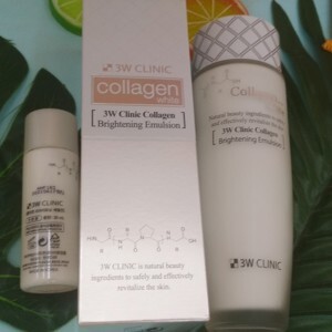 Sữa dưỡng làm sáng da 3W Clinic Collagen Brightening Emulsion 150ml