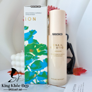 Sữa dưỡng Snail solution homme emulsion Nature Republic