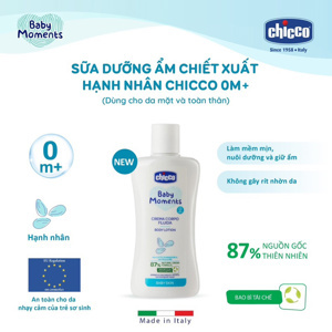 Sữa dưỡng thể chiết xuất Hạnh nhân Chicco 200ml
