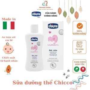 Sữa dưỡng thể chiết xuất Hạnh nhân Chicco 200ml