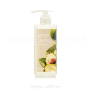 Sữa dưỡng thể cung cấp ẩm TheFaceShop Avocado Body Lotion 300ml