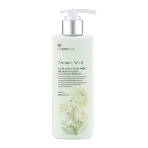 Sữa dưỡng thể hương nước hoa làm trắng da TheFaceShop Perfume Seed White Peony Body Milk 300ml