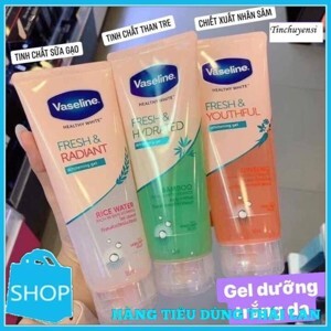 Sữa dưỡng thể làm trắng Vaseline Heathy White 725ml