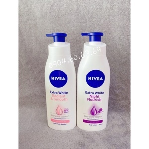Sữa dưỡng thể NIVEA Trắng da ban đêm 400ml