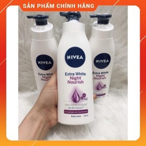 Sữa dưỡng thể NIVEA Trắng da ban đêm 400ml