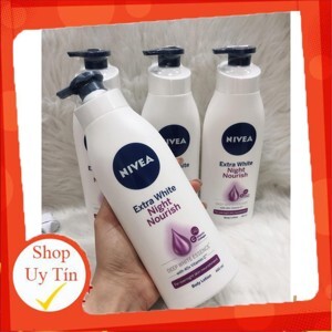 Sữa dưỡng thể NIVEA Trắng da ban đêm 400ml