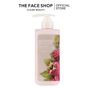 Sữa dưỡng thể TheFaceShop Raspberry Body Lotion 300ml