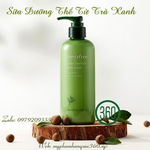 Sữa dưỡng thể trà xanh Innisfree Green Tea Pure Body Lotion