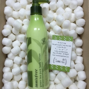 Sữa dưỡng thể trà xanh Innisfree Green Tea Pure Body Lotion