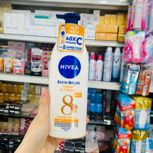 Sữa dưỡng thể trắng da Nivea White & Repair UV Body Lotion 400ml