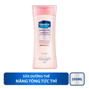 Sữa Dưỡng Thể Trắng Da Tức Thì Vaseline Instant Fair