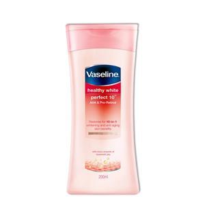 Sữa dưỡng thể trắng da Vaseline Healthy White Perfect 10 200ml