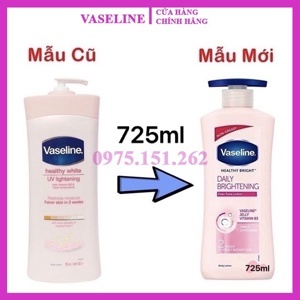 Sữa dưỡng thể Vaseline USA Total Moisture 725ml (nhiều mùi )