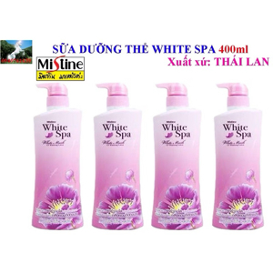 Sữa dưỡng thể White Spa White Musk - 400 gr