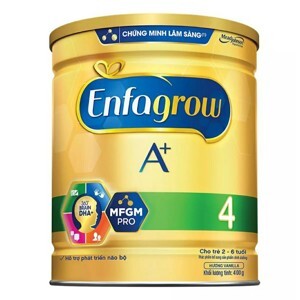 Sữa bột Enfagrow A+ 4 - hộp 400g (dành cho trẻ từ 3 - 6 tuổi)