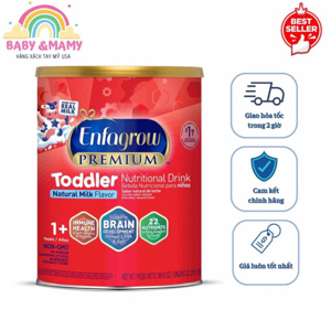 Sữa Enfagrow Premium Toddler Nutritional Drink - 1.04kg (Trên 1 tuổi)