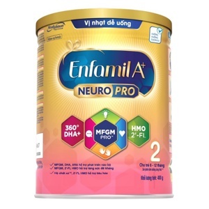 Sữa bột Enfamil A+ 2 - hộp 400g (dành cho trẻ từ 6 - 12 tháng)