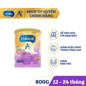 Sữa EnfaMil A+ Gentle Care 800g (0-12 tháng)