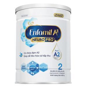 Sữa Enfamil A2 NeuroPro số 2 800g (Follow Up Formula, 6 - 12 tháng tuổi)