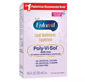 Thức uống bổ sung khoáng chất Enfamil Poly Vi Sol with Iron Multivitamin Supplement Drops