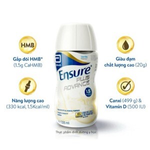 Sữa Ensure Plus Advance 1.5 kcal - Lốc 6 chai x 200 ml