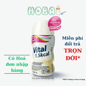 Sữa Ensure Vital 1.5 kcal - Thùng 30 chai x 200 ml