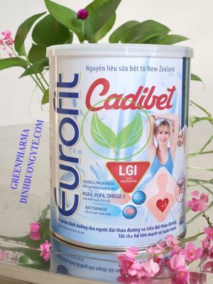 Sữa Eurofit Cadibet 900g