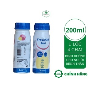 Sữa Fresubin Fibre - 200ml, lốc 4 chai