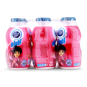 Sữa Fristi hương dâu 80ml - Vỉ 6 hộp