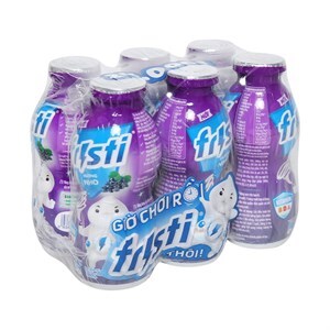 Sữa Fristi hương nho 80ml - Vỉ 6 hộp